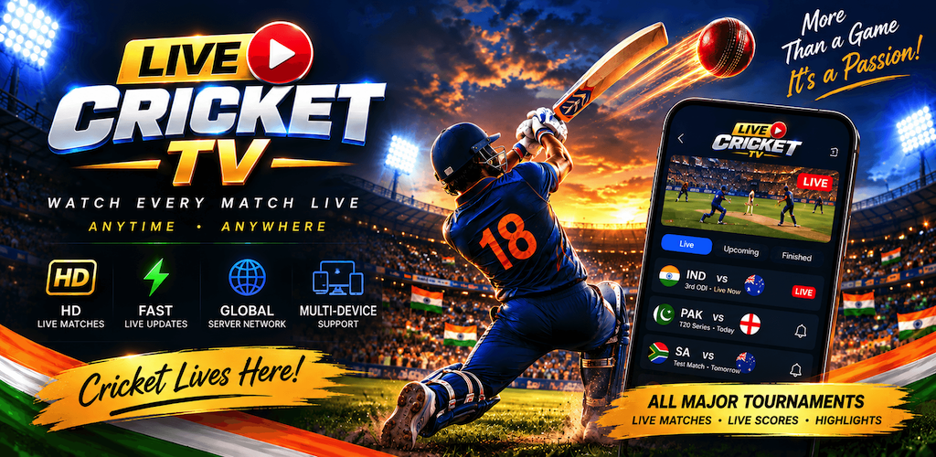 Live Cricket TV featured graphic